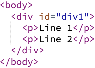 HTML code