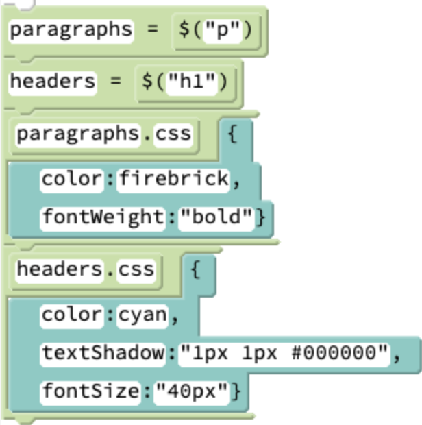 element selector example