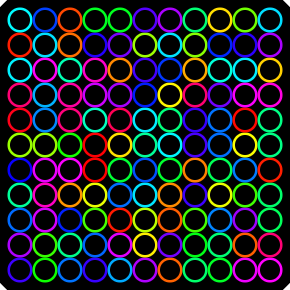 Grid of Dots