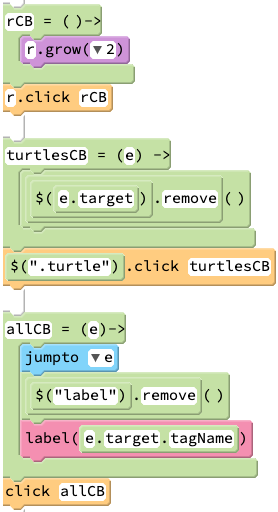 coding snippets